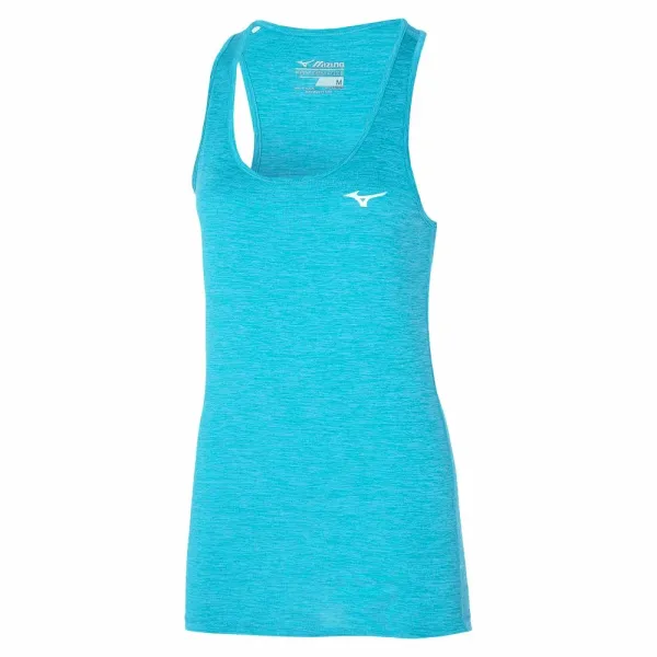 Mizuno Dámské tílko Mizuno  Impulse Core Tank Algiers Blue