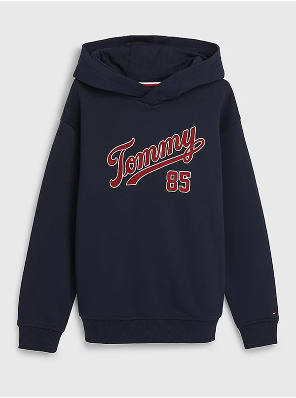 Tommy Hilfiger Dark blue boys' hoodie Tommy Hilfiger - Boys