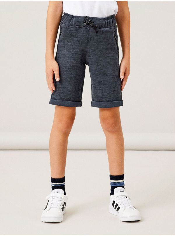name it Dark blue boys' striped shorts name it Scott - Boys