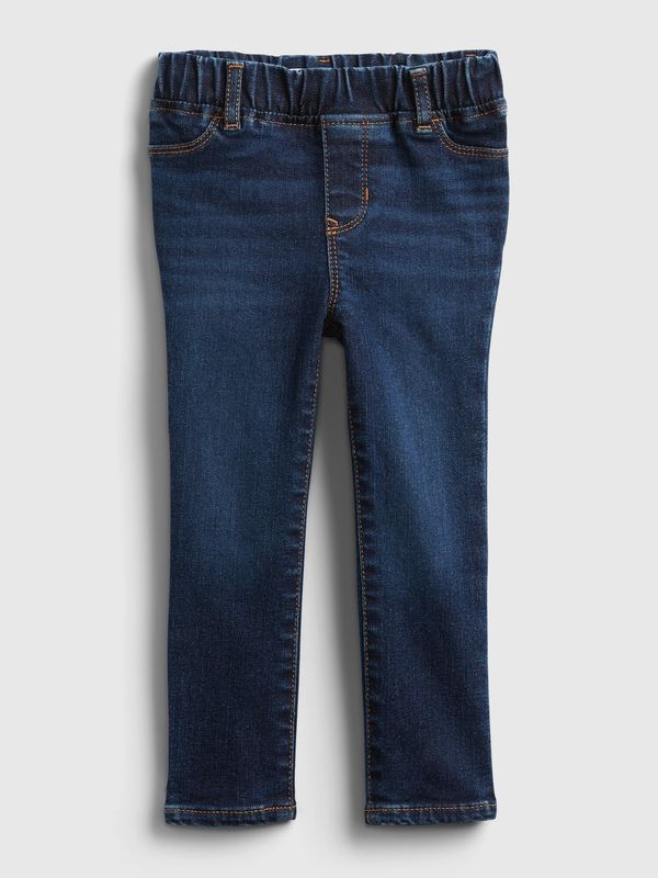 GAP Dark blue girls' slim fit jeans GAP