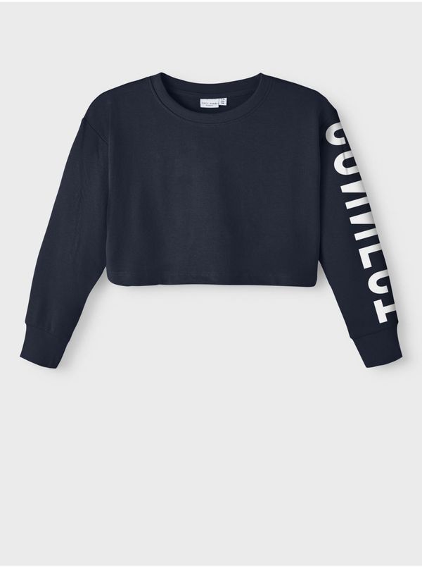 name it Dark blue girl's sweatshirt name it Vanita - Girls