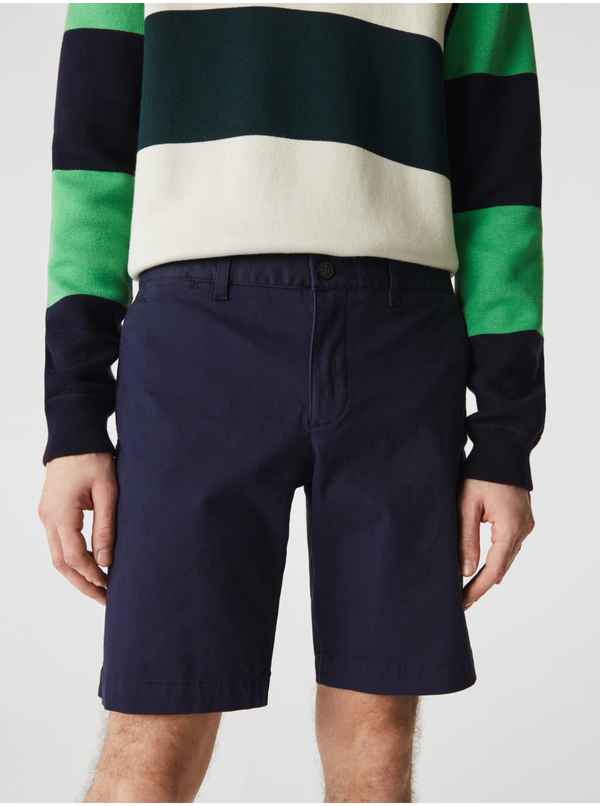 Lacoste Dark blue Lacoste Mens Shorts - Men