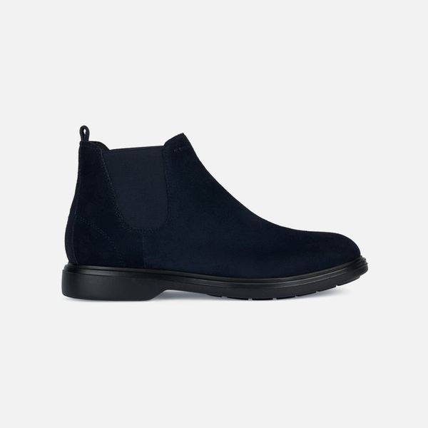 GEOX Dark blue men's ankle boots Geox Ottavio - Men