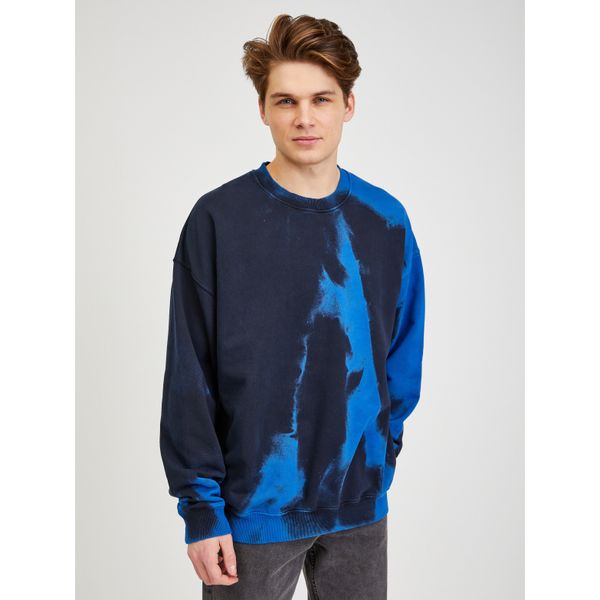 Diesel Dark Blue Mens Batik Sweatshirt Diesel - Men
