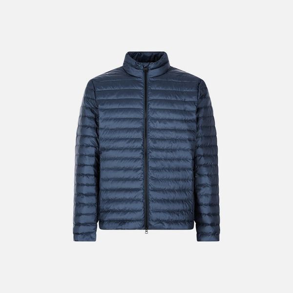 GEOX Dark blue men's down jacket Geox Dereck - Men