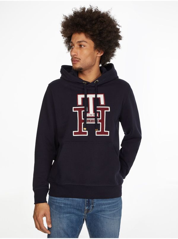 Tommy Hilfiger Dark blue Mens Hoodie Tommy Hilfiger - Men