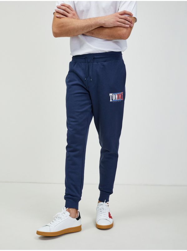 Tommy Hilfiger Dark blue men's sweatpants Tommy Jeans - Men