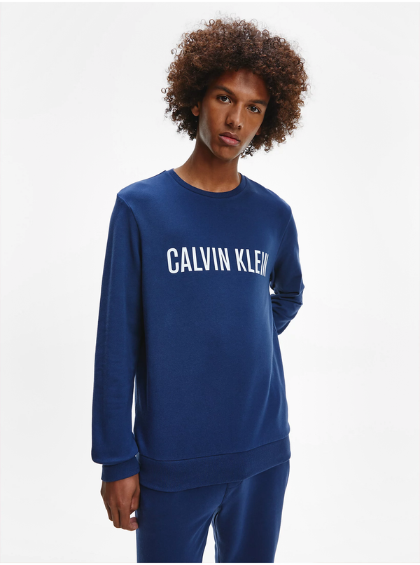 Calvin Klein Dark blue men's sweatshirt Calvin Klein Jeans - Men