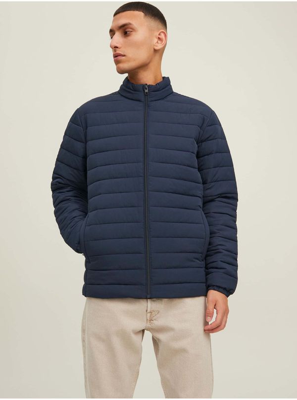 Jack & Jones Dark blue quilted jacket Jack & Jones Puffer - Men's