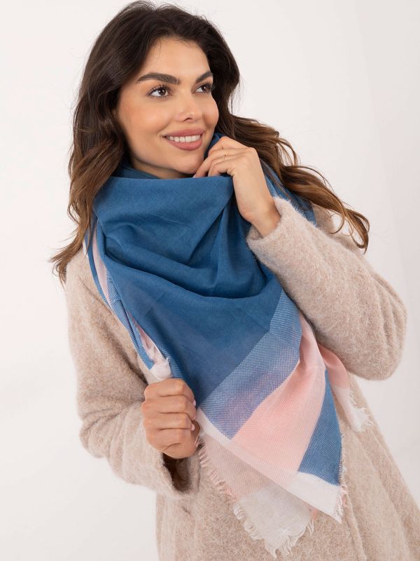 Fashionhunters Dark blue scarf