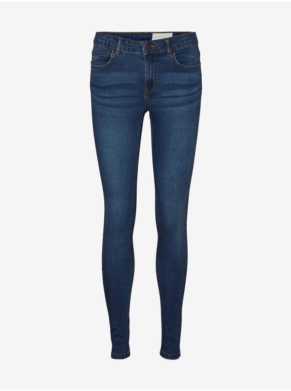 Noisy May Dark blue women skinny fit jeans Noisy May Billie - Women