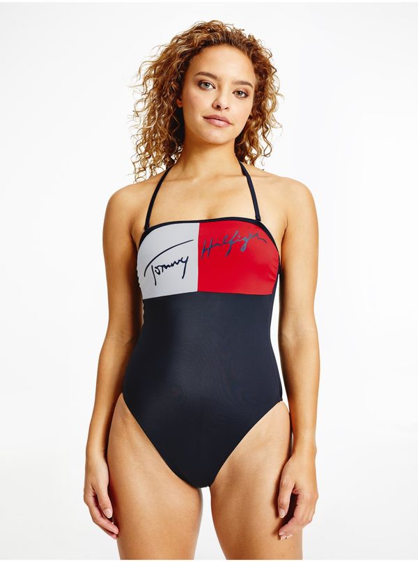 Tommy Hilfiger Dark blue women's one-piece swimwear Tommy Hilfiger Underwear - Women