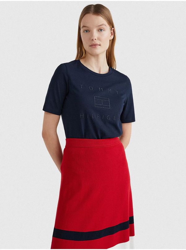 Tommy Hilfiger Dark blue women's T-shirt Tommy Hilfiger - Women