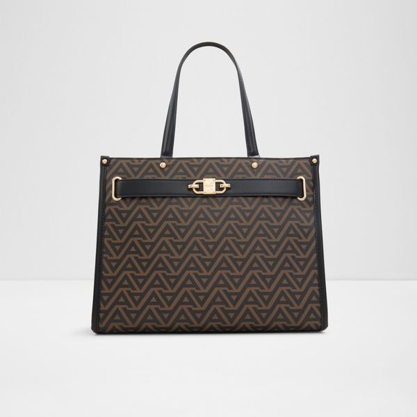 Aldo Dark brown women's patterned handbag ALDO Caronni