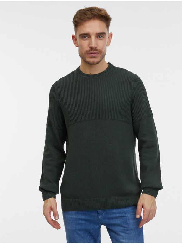Only Dark green men's sweater ONLY & SONS Al - Men