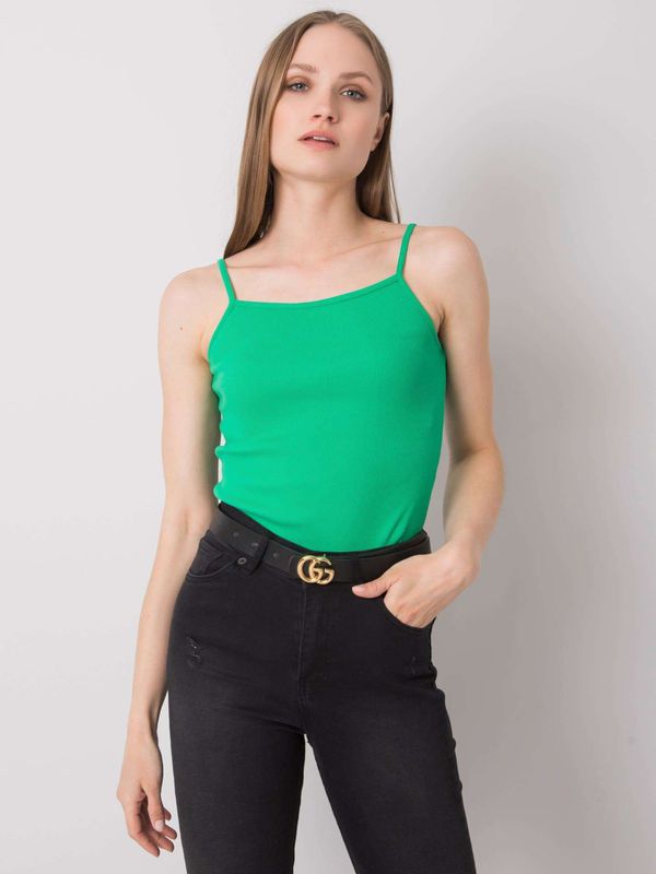 Fashionhunters Dark green top by Lizzie RUE PARIS