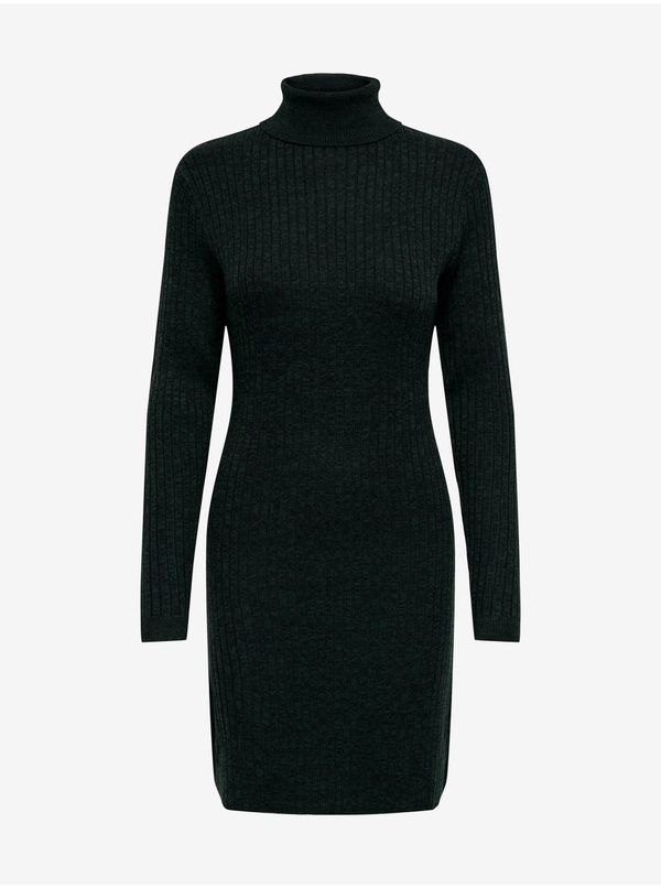 JDY Dark Green Women's Sweater Dress JDY Novalee - Women