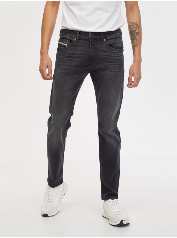 Diesel Dark grey men's straight fit jeans Diesel Thommer - Men ́s