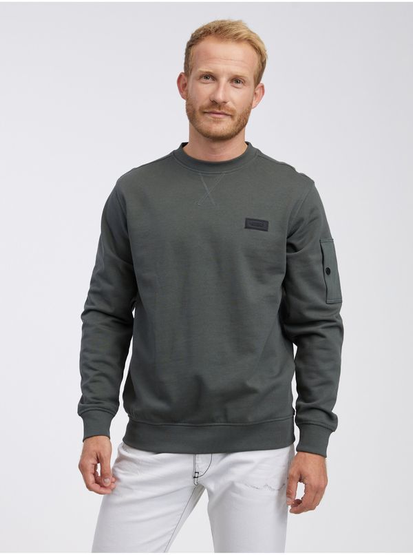Lerros Dark grey men's sweatshirt LERROS - Men's