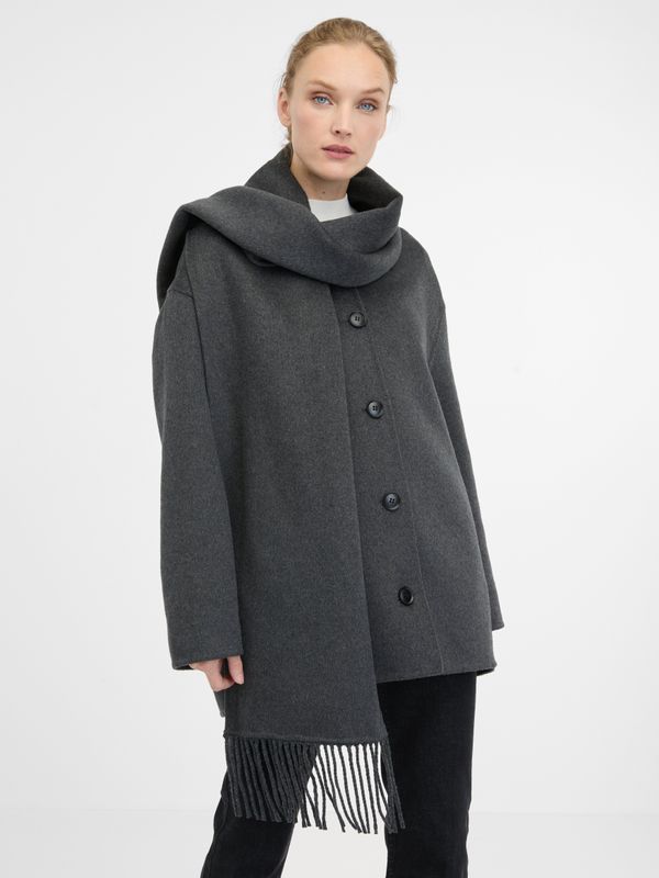 Orsay Dark grey women's coat ORSAY - Women's