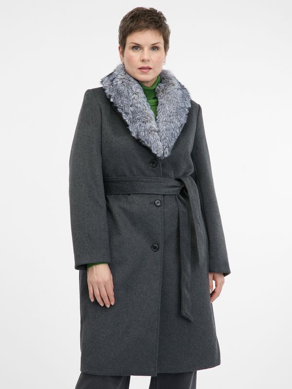 Orsay Dark grey women's coat ORSAY - Women's