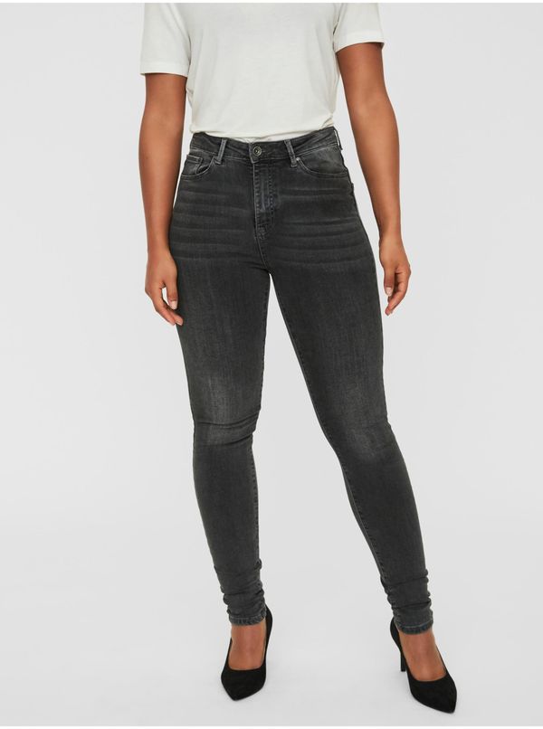 Vero Moda Dark grey women's skinny fit jeans VERO MODA - Women