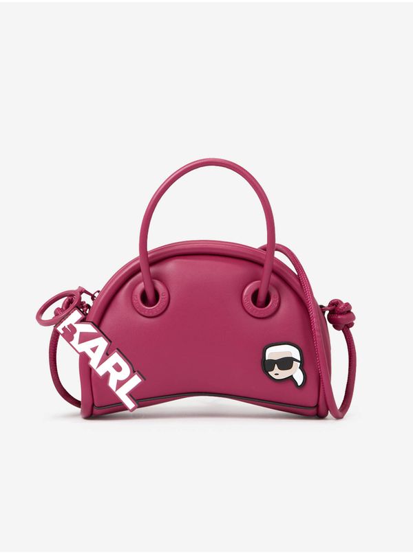 Karl Lagerfeld Dark pink women's handbag KARL LAGERFELD - Ladies