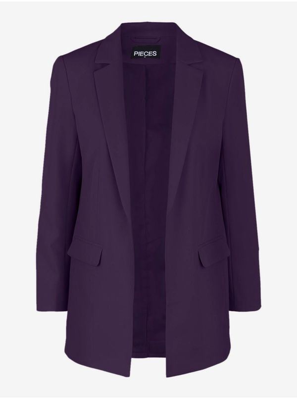 Pieces Dark purple women's blazer Pieces Bossy - Women's
