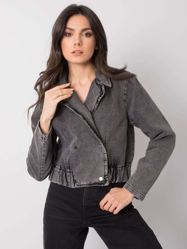 Fashionhunters Darlene RUE PARIS women's denim jacket