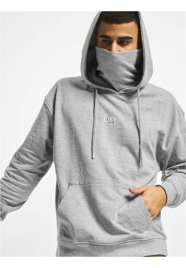 DEF DEF Hendrik Hoody Grey Melange Grey Melange