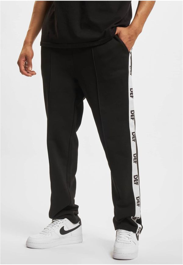 DEF DEF Side Stripe Jogger Black