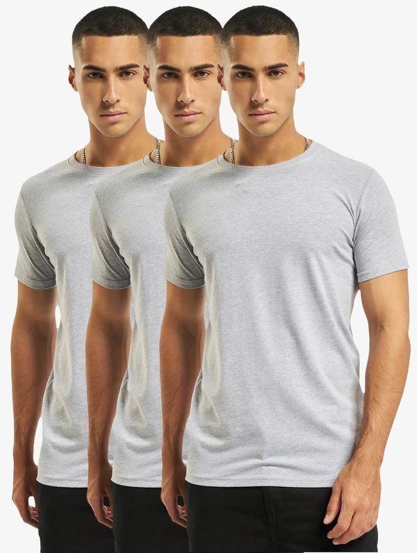 DEF DEF Weary T-shirt 3 pieces grey+grey+grey