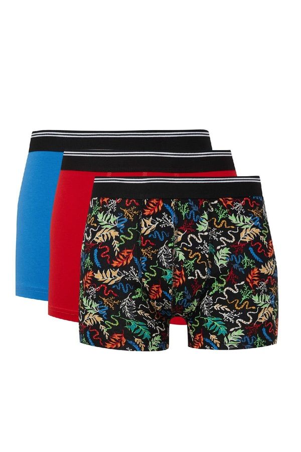 DEFACTO DEFACTO Animal Printed 3-Pack Boxer