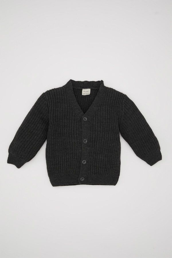 DEFACTO DEFACTO Baby Boy Buttoned Cardigan