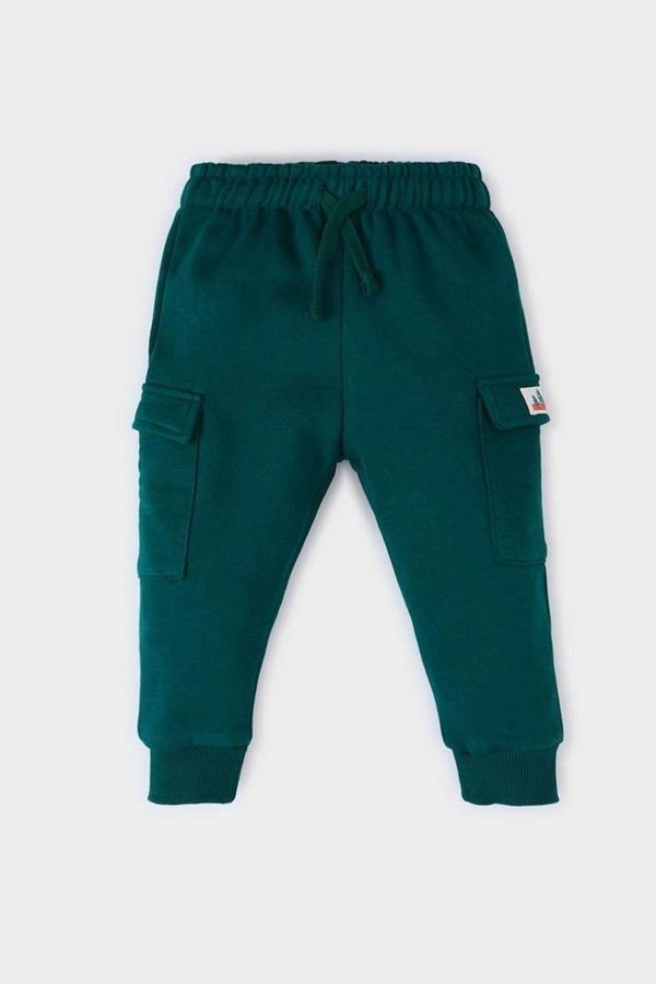 DEFACTO DEFACTO Baby Boy Christmas Themed Elastic Waist Sweatpants