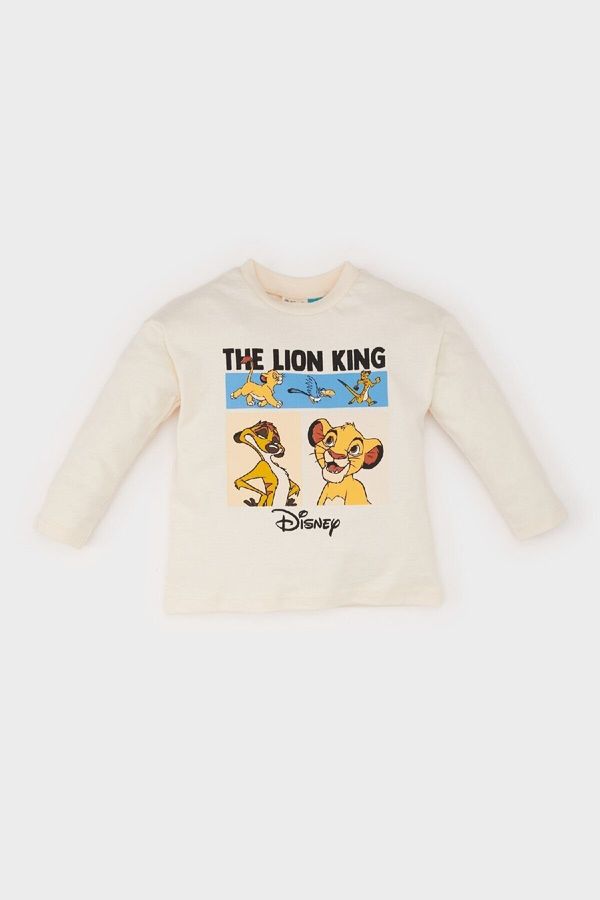 DEFACTO DEFACTO Baby Boy Disney Lion King Crew Neck Long Sleeve T-Shirt