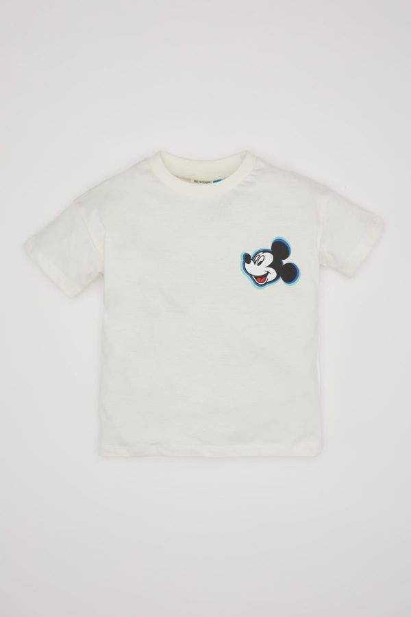 DEFACTO DEFACTO Baby Boy Disney Mickey & Minnie Crew Neck Short Sleeve T-shirt