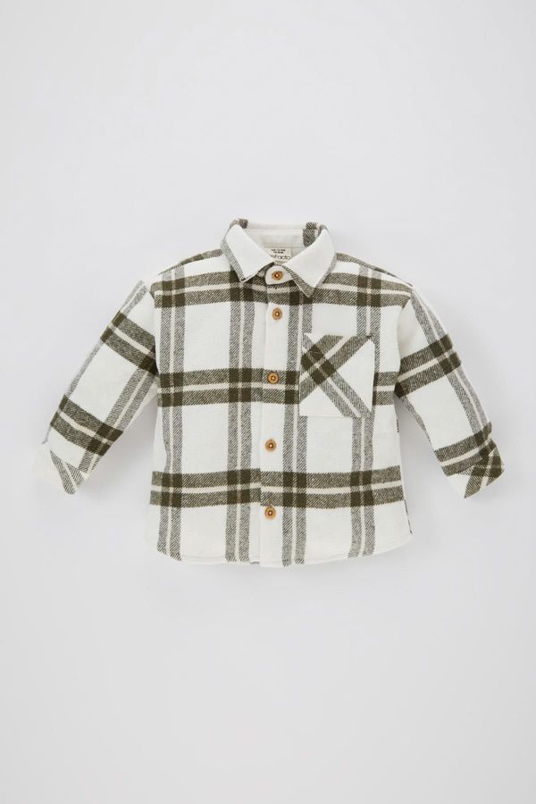 DEFACTO DEFACTO Baby Boy Flannel Long Sleeve Shirt