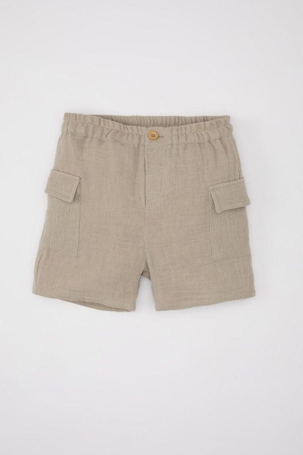 DEFACTO DEFACTO Baby Boy Flared Cotton Shorts