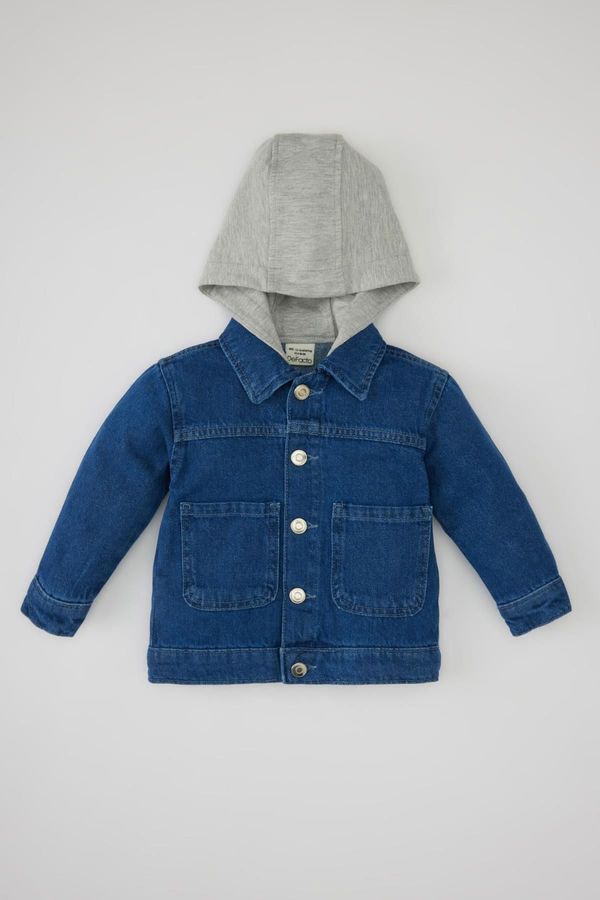 DEFACTO DEFACTO Baby Boy Hooded Jean Jacket