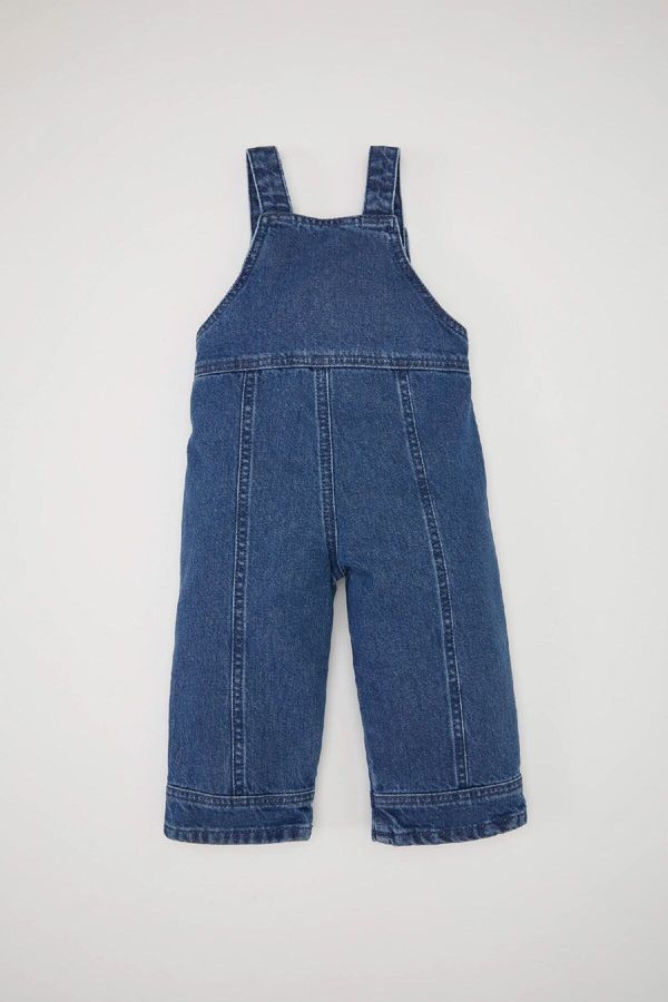 DEFACTO DEFACTO Baby Boy Jean Jumpsuit D4988A524Wn