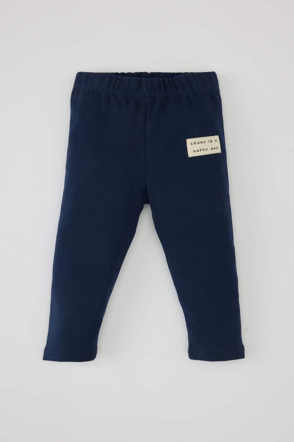 DEFACTO DEFACTO Baby Boy Labeled Ribbed Sweatpants