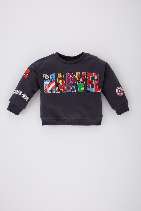 DEFACTO DEFACTO Baby Boy Marvel Comics Crew Neck Sweatshirt