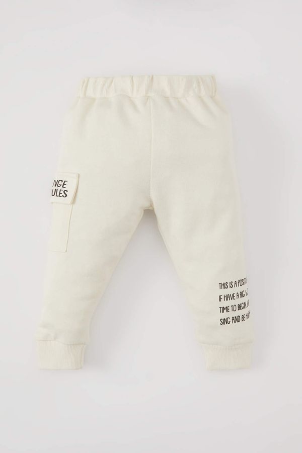 DEFACTO DEFACTO Baby Boy Slogan Printed Sweatpants