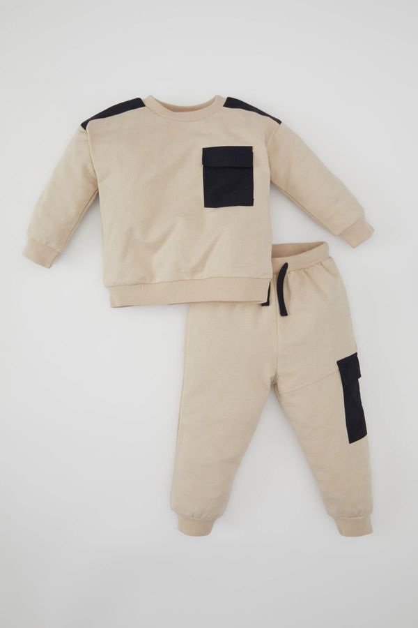 DEFACTO DEFACTO Baby Boy Sweatshirt Sweatpants 2-Piece Set