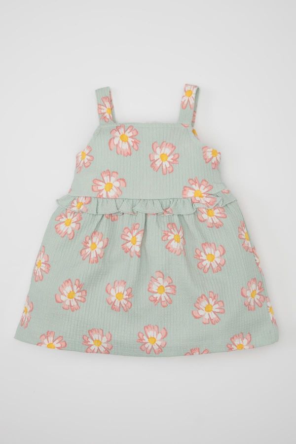 DEFACTO DEFACTO Baby Girl Floral Sleeveless Dress