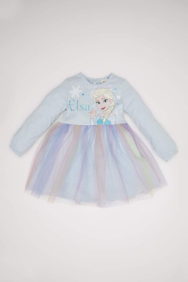 DEFACTO DEFACTO Baby Girl Frozen Long Sleeve Tutu Dress