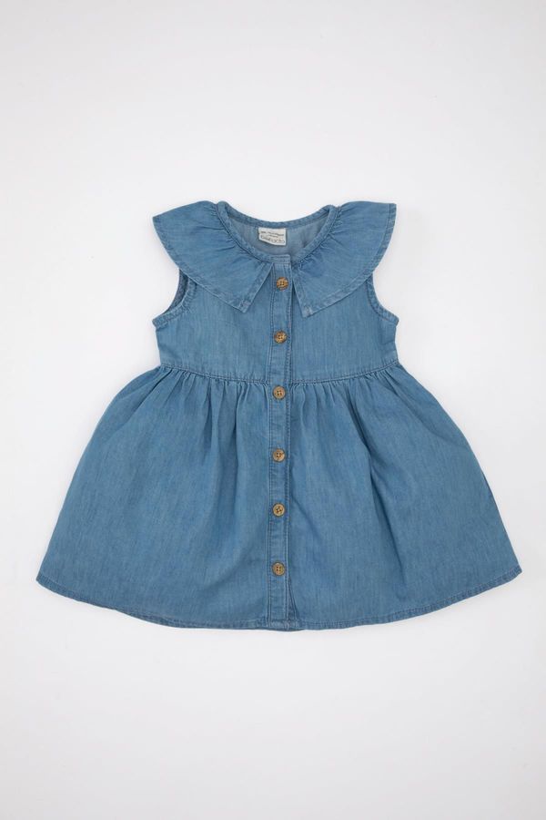 DEFACTO DEFACTO Baby Girl Sleeveless Jean Dress