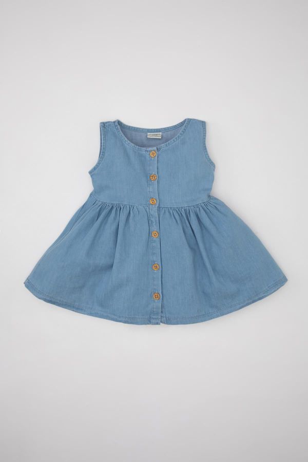 DEFACTO DEFACTO Baby Girl Sleeveless Jean Dress