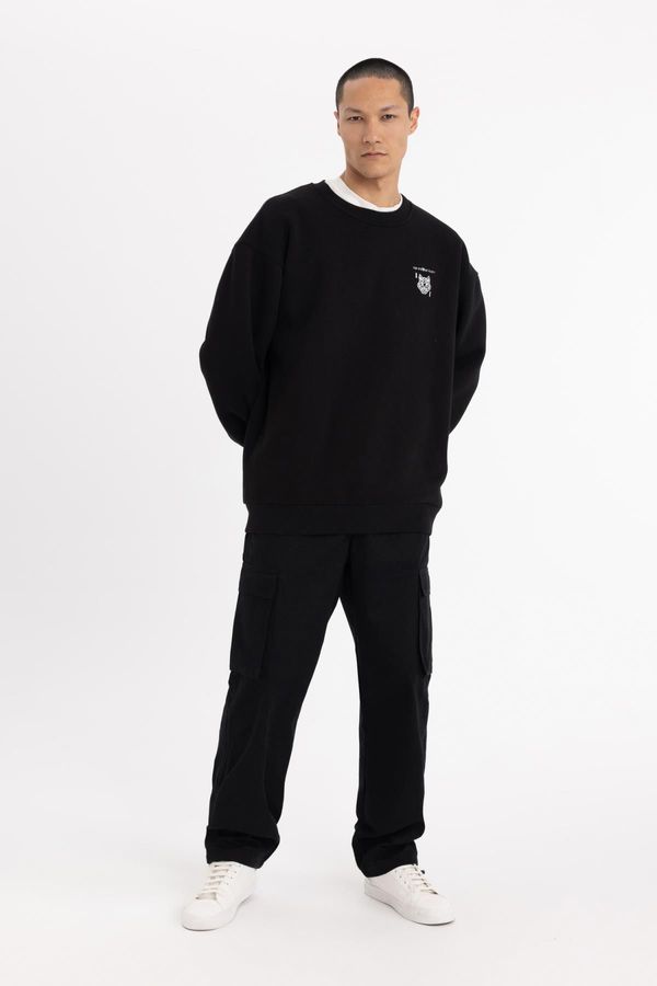 DEFACTO DEFACTO Baggy Cargo Pocket Gabardine Trousers